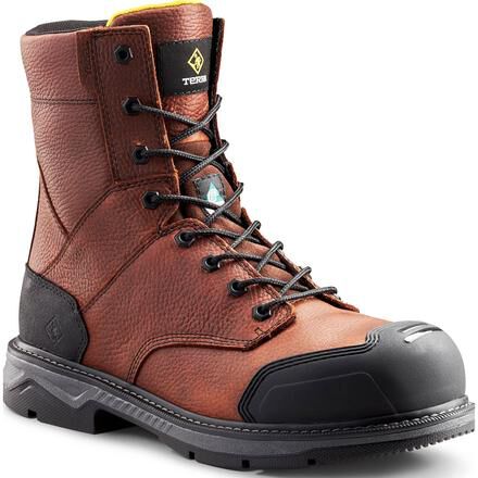 Terra Patton Men s 8 Inch CSA Aluminum Toe Puncture Resisting Work Boot