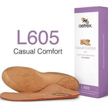 Aetrex Women's Casual Comfort Medium/High Arch Metarasal Support Orthotic