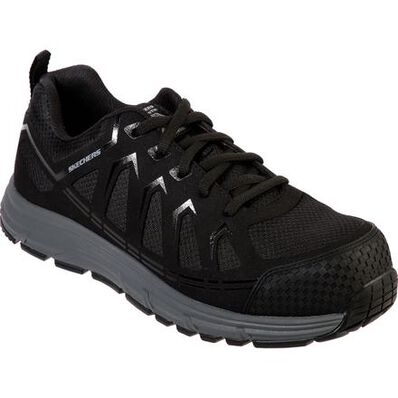 SKECHERS Work Malad Men's Composite Toe Electrical Hazard Athletic Work Shoe, , large