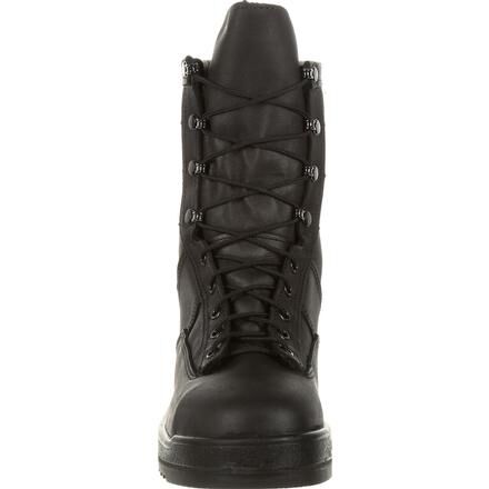 Rocky steel toe boots military deals