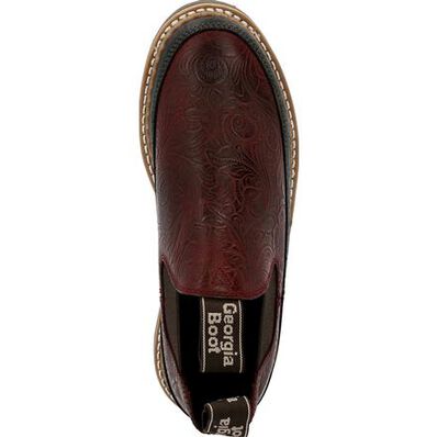 Georgia Boot Georgia Giant Women's Merlot Floral Romeo Shoe, , large