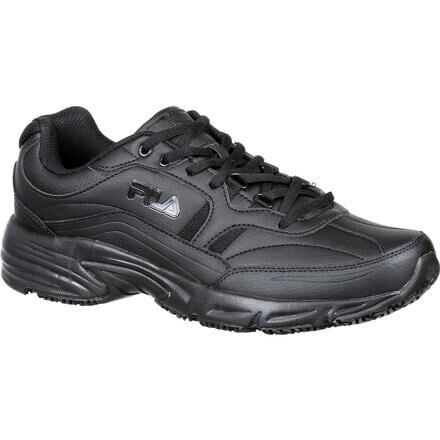 wide slip resistant work shoes