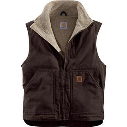 Carhartt vest deals sherpa lined