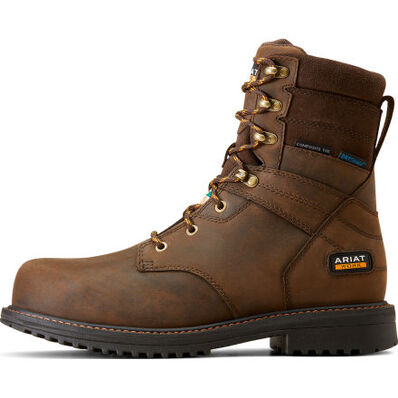 Ariat RigTEK CSA Men's 8-inch Composite Toe Electrical Hazard Puncture-Resisting Waterproof Work Boot, , large
