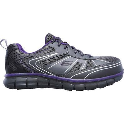 SKECHERS Work Synergy Algonac Women's Alloy Toe Work Athletic Shoe, , large