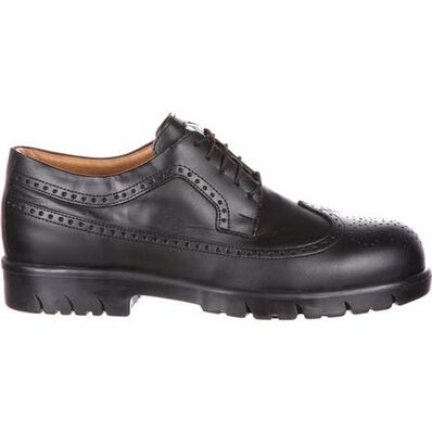 Mellow Walk David Steel Toe CSA-Approved Puncture-Resistant Work Wing-Tip Shoe, , large