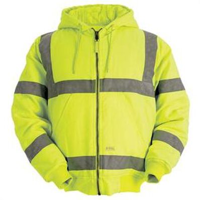 Berne Hi-Vis Hooded Active Jacket, , large