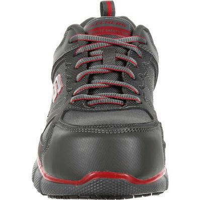 SKECHERS Telfin Composite Toe Puncture-Resistant Slip-Resistant Work Athletic Shoe, , large