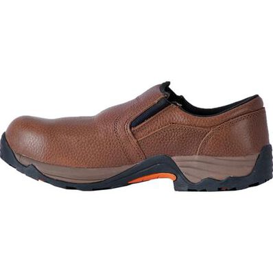 McRae Industrial Men's Composite Toe Electrical Hazard Internal Met Guard Slip-on Shoe, , large