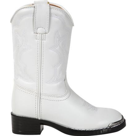 Durango Little Kid White Western Boots Style BT851