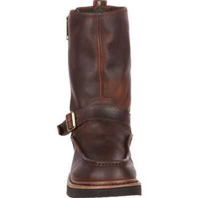 Georgia Boot Side Zip Waterproof Work Wellington, , large