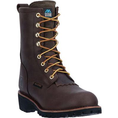 McRae Industrial Steel Toe Waterproof Logger, , large