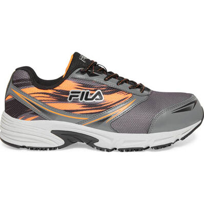 FILA Memory Meiera Men's 3 inch Composite Toe Work Athletic with Slip Resistance, 1LM00118G