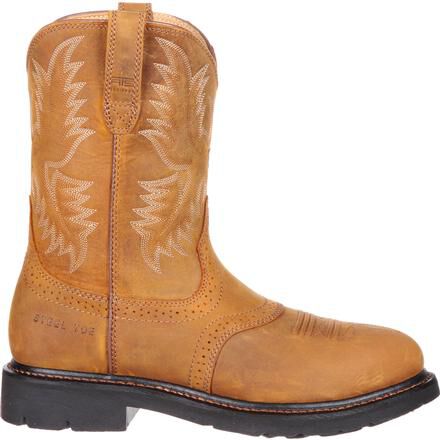 ariat sierra saddle square toe