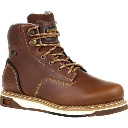 Georgia lace up work boots clearance