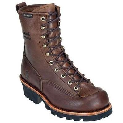 Chippewa Bay Apache Waterproof Lace-to-Toe Logger Work Boot, , large