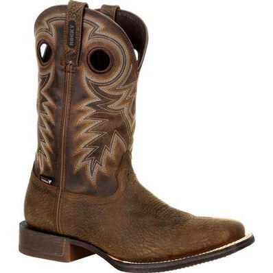 Rocky Dakota Ridge Waterproof Pull-On Western Boot, , large