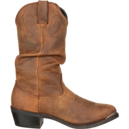 Men s Distressed Western Slouch Boot Durango Boot SW542
