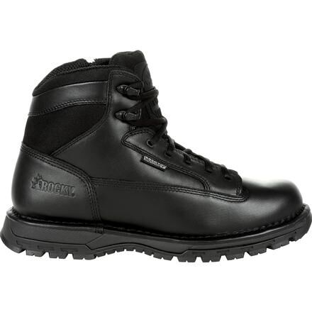 Rocky boots with side zipper on sale