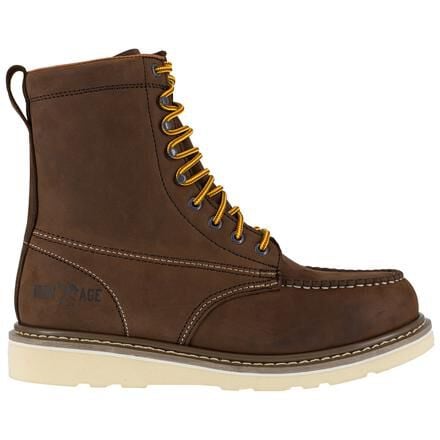 8 inch moc toe work boots hot sale