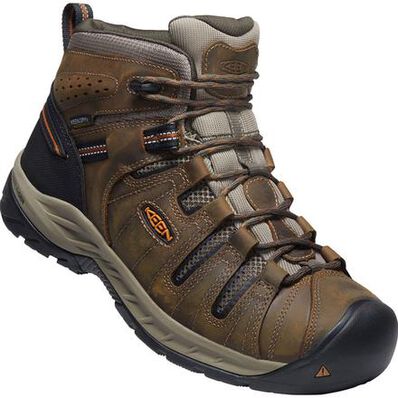 KEEN Utility® Flint II Mid Men's Electrical Hazard Waterproof Work Hiker, , large