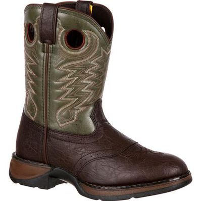 LIL' DURANGO® Big Kid Saddle Western Boots, , large