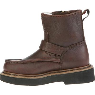 Georgia Boot Kids' Side-Zip Wellington, , large