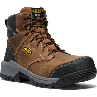 KEEN Utility® Evanston Men's Carbon Fiber Toe Static-Dissipative Work Boot, , large