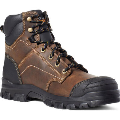Ariat Treadfast Men's 6-inch Steel Toe Electrical Hazard Work Boot, , large