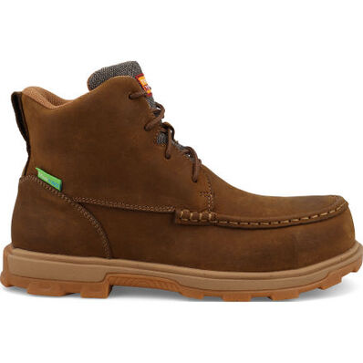 Twisted X Work Women's 6-inch Nano Toe Electrical Hazard Leather Work Boot, , large