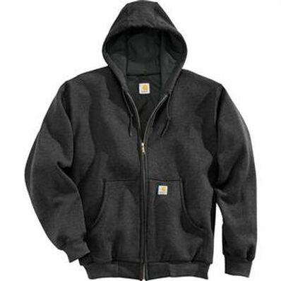 Carhartt Thermal-Lined Hooded Zip-Front Sweatshirt, , large