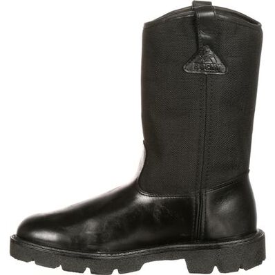 Rocky Warden Pull-On Wellington Public Service Boot, , large