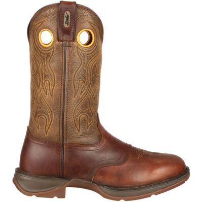 Rebel™ by Durango® Brown Saddle Western Boot, , large Rebel™ by Durango® Brown Saddle Western Boot, , large