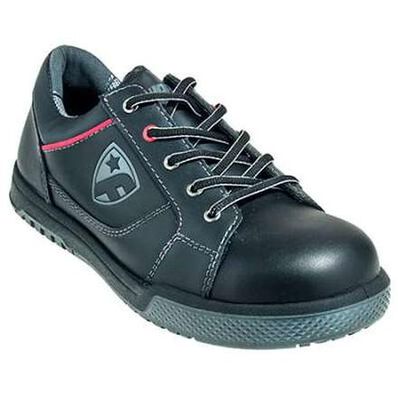 FootGuard Freestyle Black LoCut Steel Toe Static Dissipative Shoe, , large