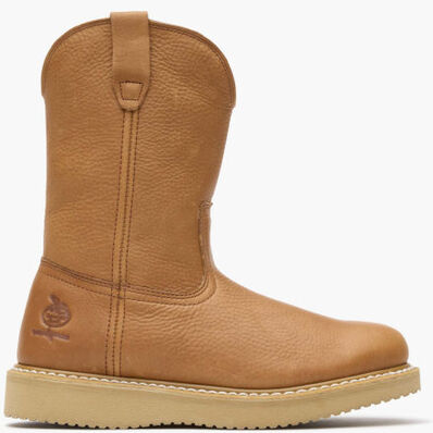 Georgia Boot Wedge Work Wellington, , large