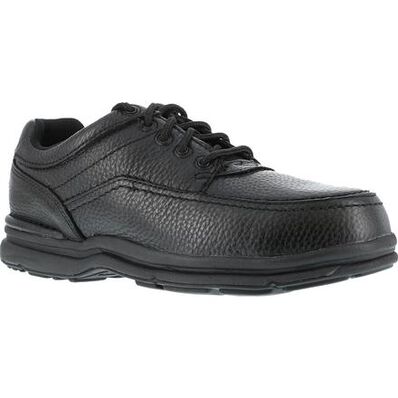 Rockport Works World Tour Steel Toe Static-Dissipative Work Oxford, , large