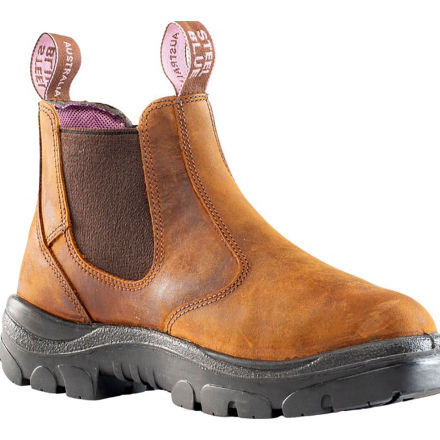 Steel blue hobart non safety boots top