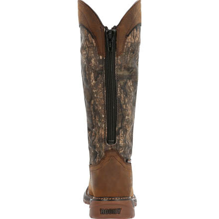 Rocky Original Ride FLX Men s Waterproof Camo Zipper Snake Boot RKW0348