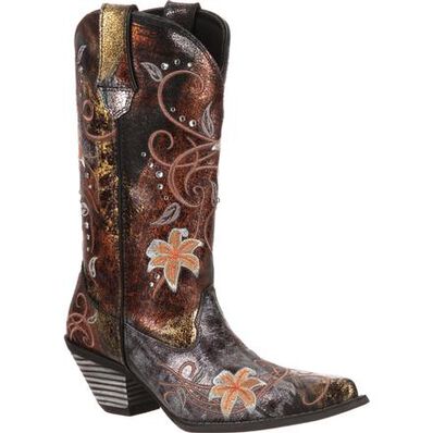 Crush™ by Durango® Women's Rhinestone Embroidered Western Boot, , large