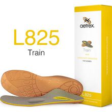 Aetrex Women's Train Flat/Low Arch Posted with Metatarsal Support Orthotic