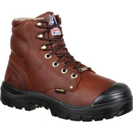 Steel Blue Argyle Bump Steel Toe Internal Met Guard Work Boot ST832912
