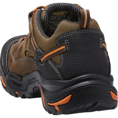 KEEN Utility® Braddock Low Men's Leather Electrical Hazard Resistant Oxford, , large