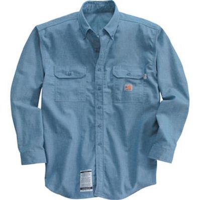 Carhartt Flame / Fire Resistant Chambray Shirt, , large