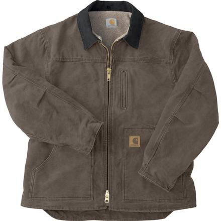 Carhartt Sherpa Lined Sandstone Ridge Coat C61MUS