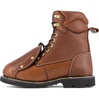 Iron Age Groundbreaker Men's 8-inch External Met Guard Steel Toe Work Boot, , large
