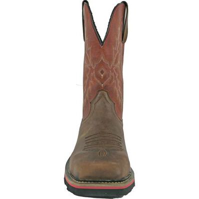 HOSS Landon Men's 11-inch Steel Toe Electrical Hazard Western Work Boot, , large
