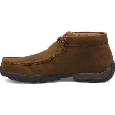 Twisted X Work Driving Moc Women's Steel Toe Electrical Hazard Chukka Work Shoe, , large Twisted X Work Driving Moc Women's Steel Toe Electrical Hazard Chukka Work Shoe, , large