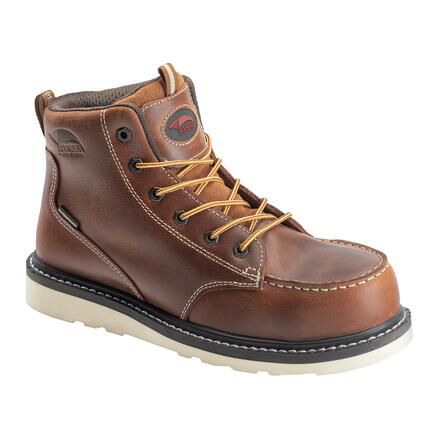 Avenger Wedge Men s Carbon Nano Moc Toe Electrical Hazard Waterproof Work Boot