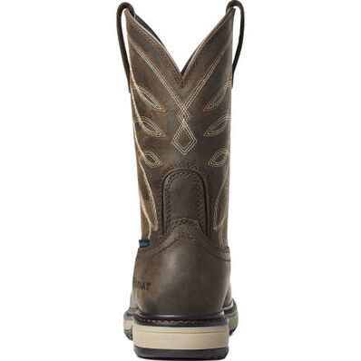 Ariat Riveter CSA Women's 10-inch Composite Toe Puncture-Resisting Waterproof Pull-On Work Boot, , large