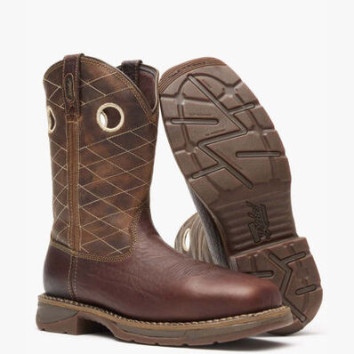 Workin' Rebel™ by Durango® Brown Composite Toe, , large